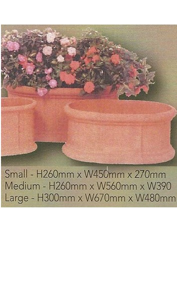 Oval Pot Small