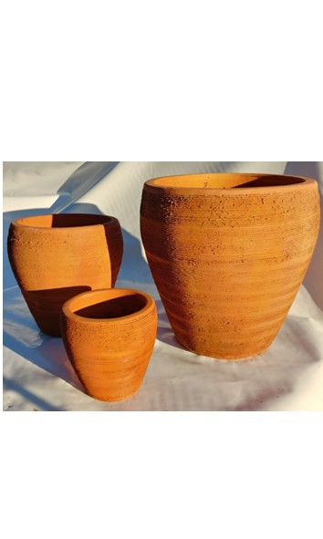 Beehive Pot Terracotta Large