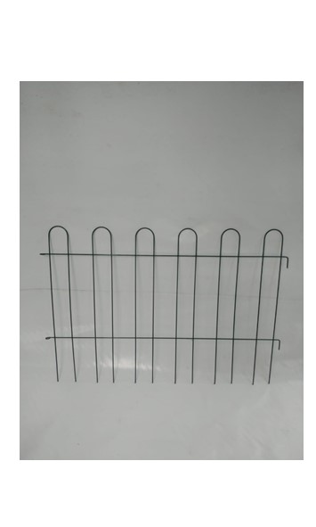 Green wire fences