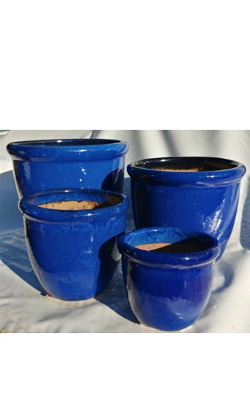 352 Pot Cobalt Medium