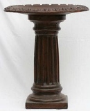 Bird bath and Column