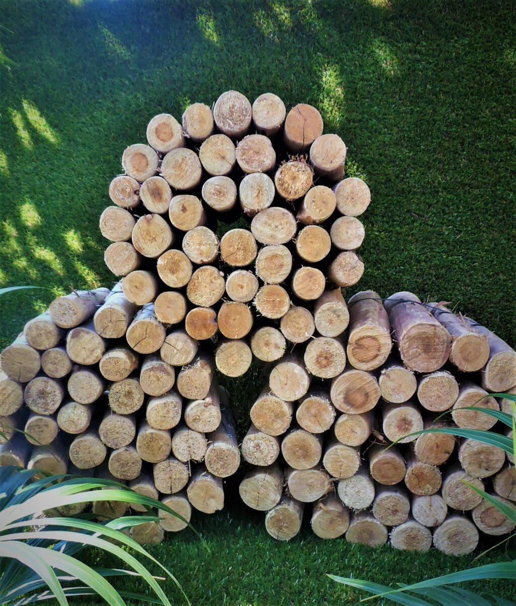 Log Edging 400mm