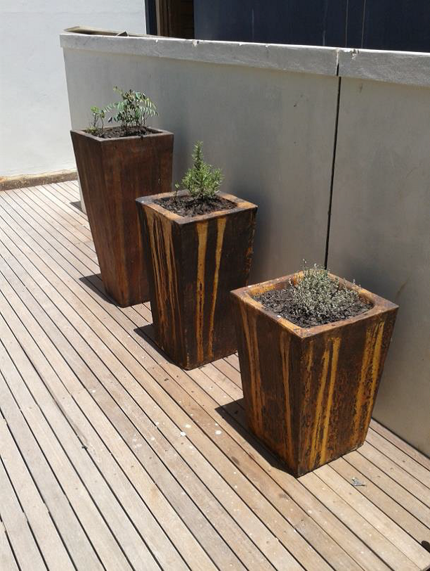 Square Pots Large